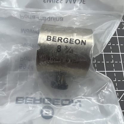 Bergeon BG 5914 reversible movement holder with knob for precise watch repair, compatible with OMEGA and ETA models.