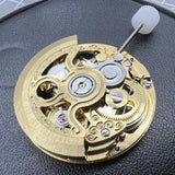 Hangzhou 2189 Automatic Mechanical Movement 3 Hands Hollow Golden