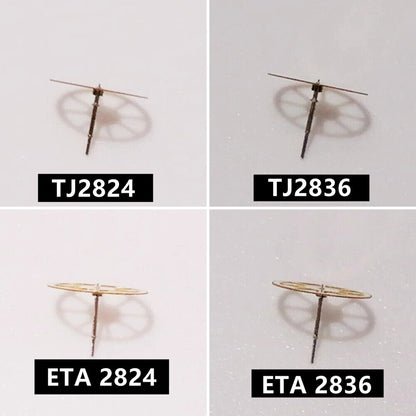 Seconde roue pour mouvement ETA2824/2836, pièces de réparation de montres fabriquées en Chine