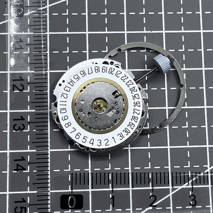 Swiss Ronda 705 quartz watch with date display at 6 o'clock, elegant design for everyday wear.