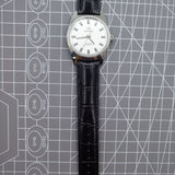 38mm Shanghai Factory Made Manual Mechanical Watch White Dial 3 Hands 19 Jews