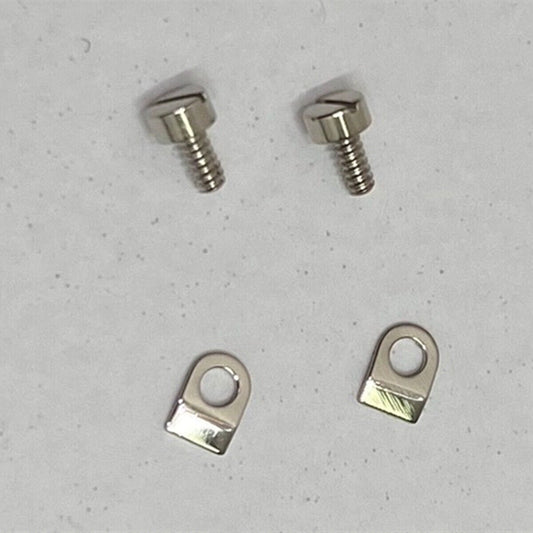 Watch Part casing clamp and screws for Seagull ST3600 ETA6497 movement, precision fit accessory.