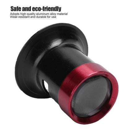 5PCS/Pack 3x 5x 10x 15x 20x Magnifier Aluminum Alloy Magnification Loupe