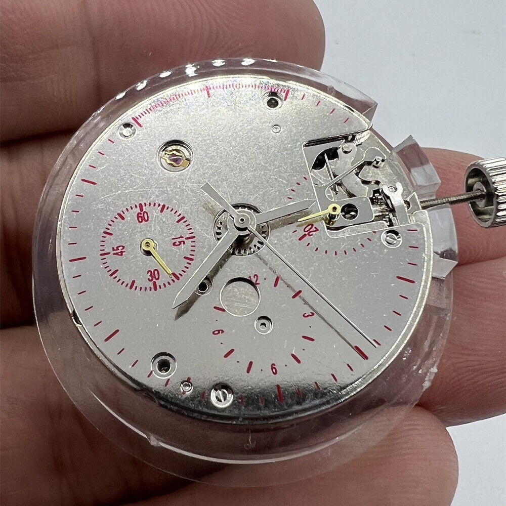 Tianjin Seagull ST1940 automatic watch movement with small second, precision Chinese craftsmanship.