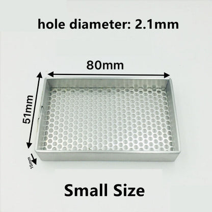 3 Sizes Aluminum Cleaning Tray Organizer Dryer Plate Watch Watchmakers Tool