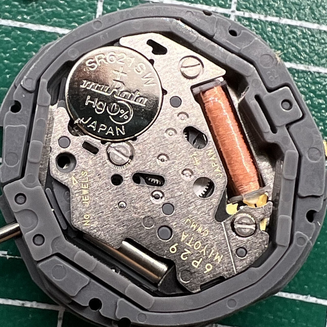 Miyota 6P29 quartz movement by Miyota, precision Japanese watch part for accessories.