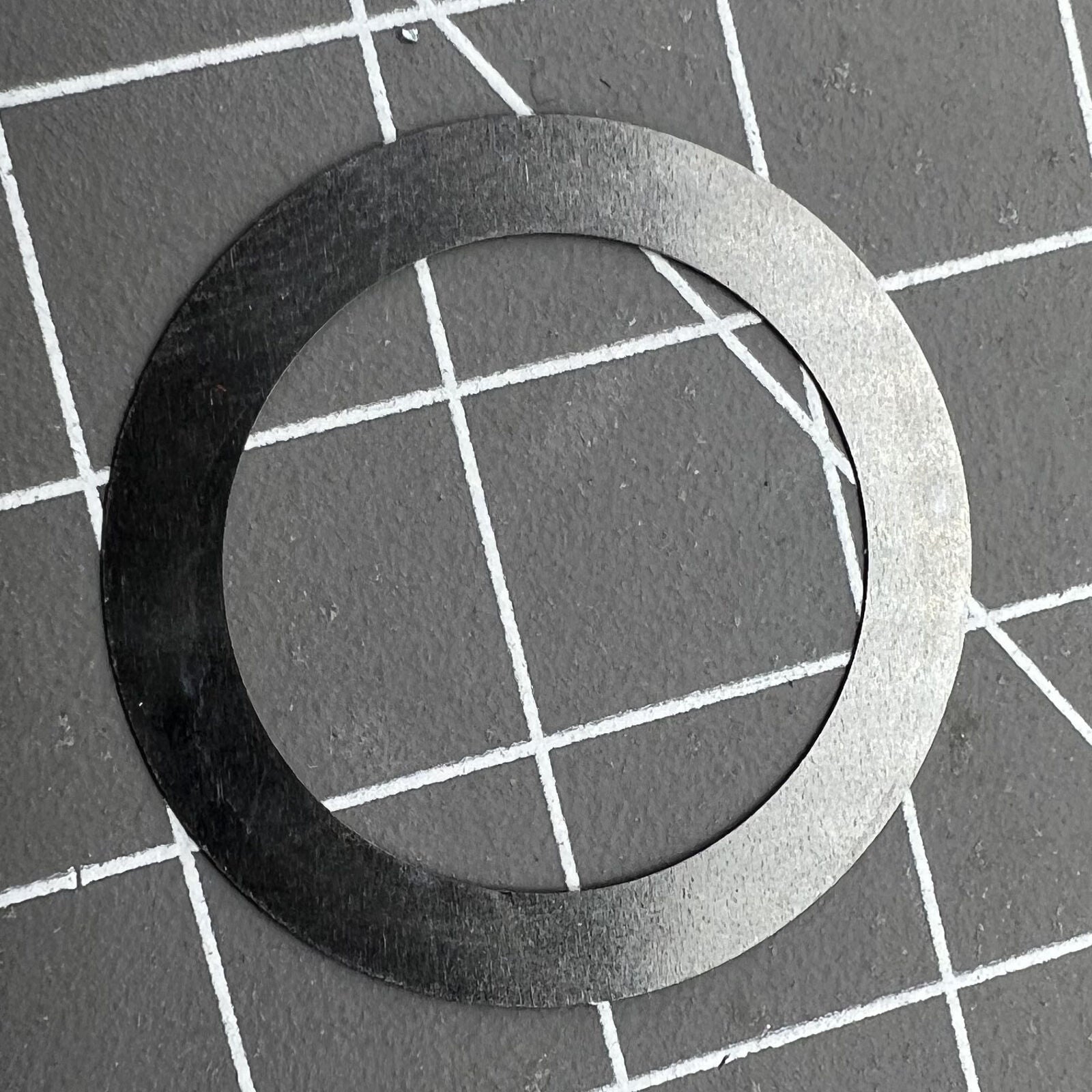 Pink date wheel overlay for NH35 NH36 watch movement, stylishly enhancing readability on black background.