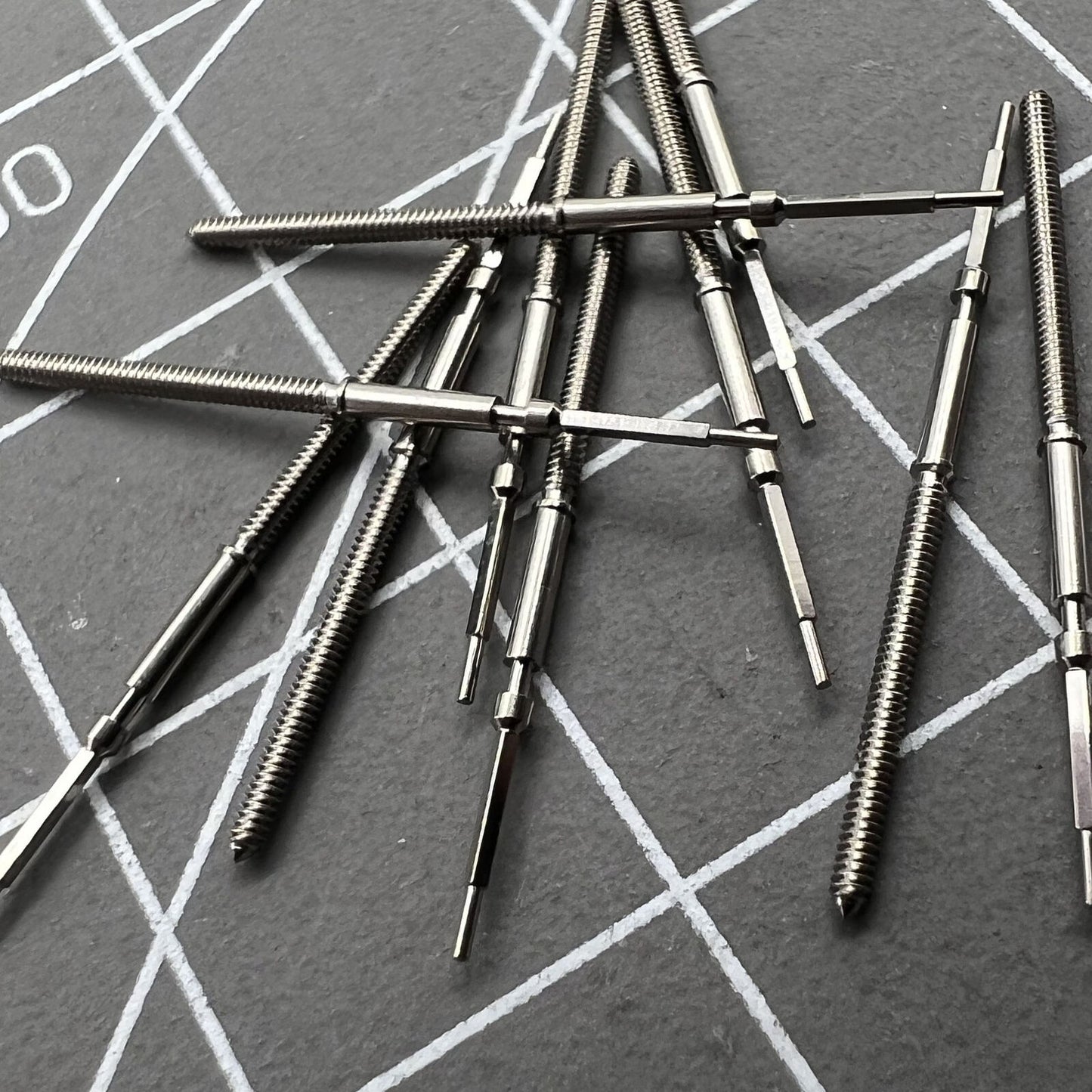 Schweizer Uhrenaufzugswellen für Ronda 7004 Uhrwerk 401#
