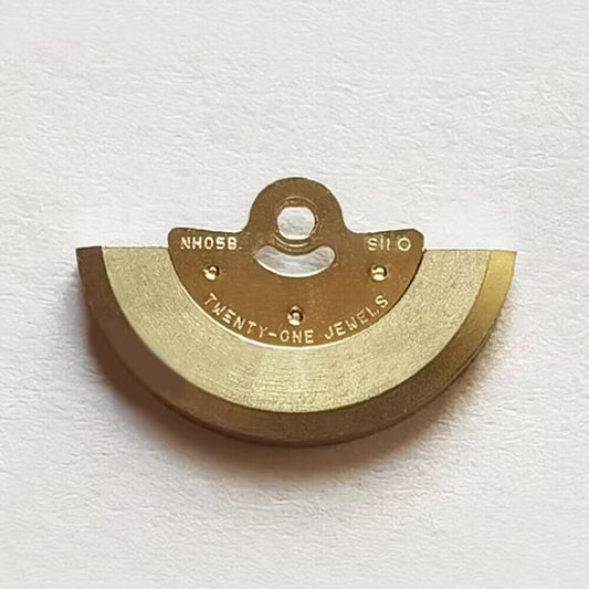 Silbernes Rotor-Schwinggewicht, generisch für NH05A/NH05B-Uhrwerk, Uhrenteil