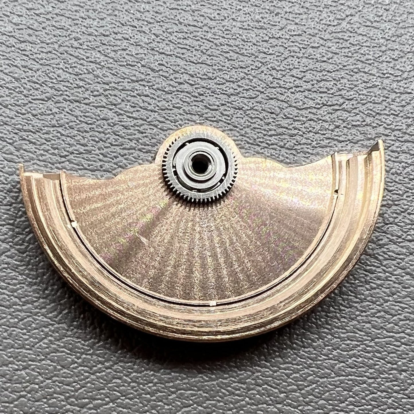 Dichtes Diamantmuster Roségold Schwungradgewicht für NH34 NH35 NH36 NH38