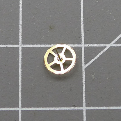 1. Golden 4.5H second wheels set for Miyota 82S5 82S7 watch movement, 3 pieces included.  