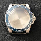 316L Stainless Steel Watch Case SUB Convex Sapphire Glass 40mm For NH35/NH36
