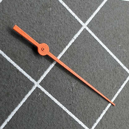 Diving orange small second hand for NH35A/NH36A SKX007/SRP777 watch movements, Seiko compatible.