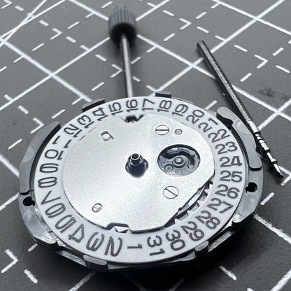 Japan Miyota GL12 Quarzwerk Ersatz mit Datum bei 3 Uhr, drei Zeiger Uhrwerk f�r Uhrenreparatur