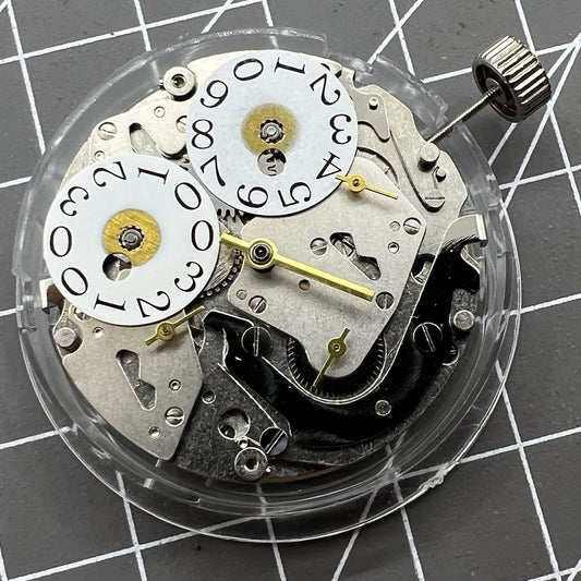 Seagull ST2525 ST25 Big Date à 12 heures Mouvement mécanique automatique