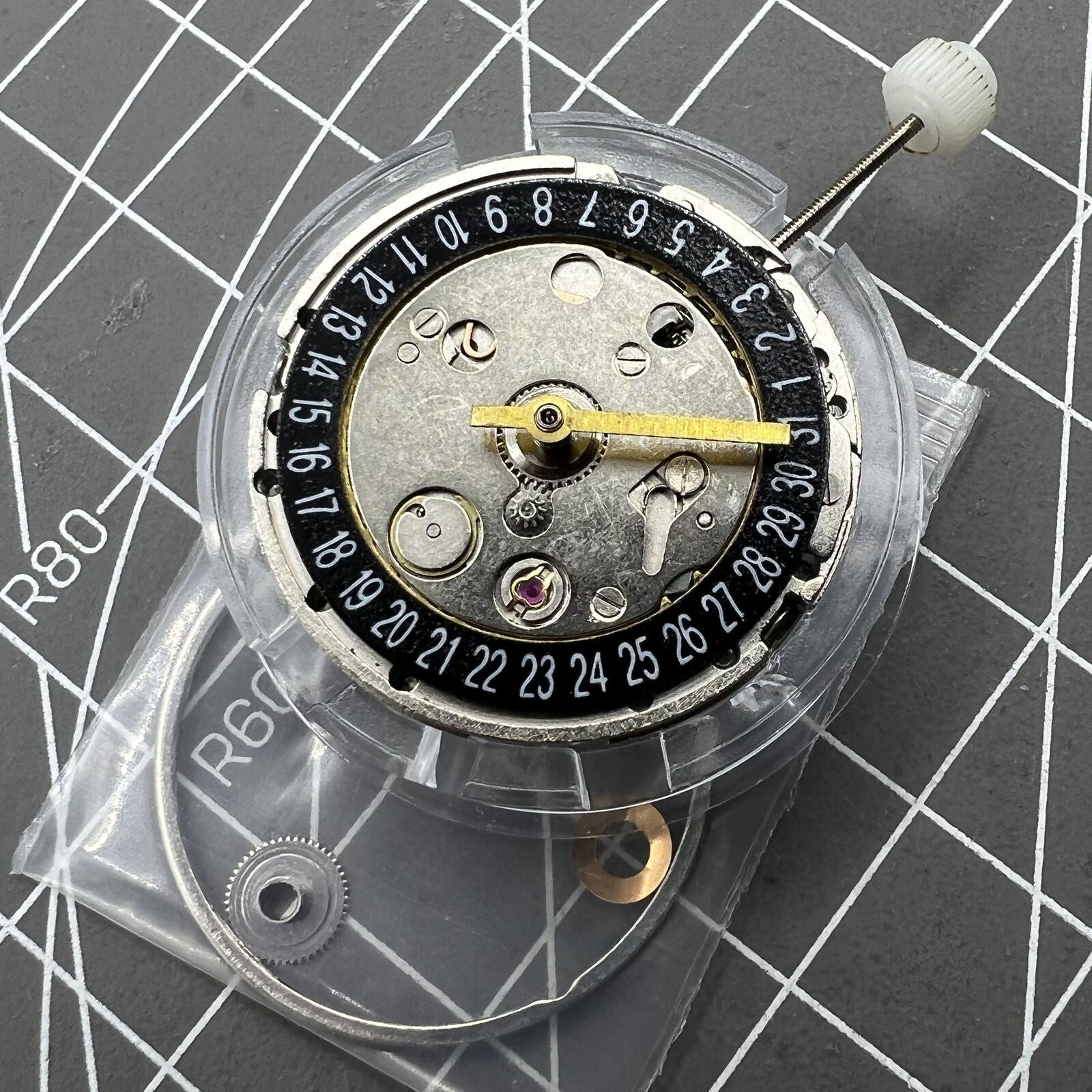 GMT mechanical watch with black dial, day-date calendar at 6 o?clock, showcasing 2813 movement.