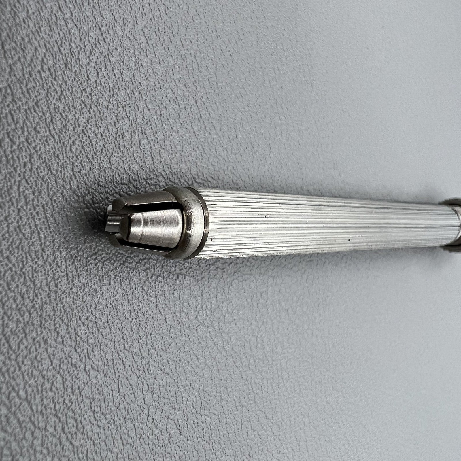 Swiss Pin Vise Bergeon 1842-18A with 2 collets 0-1mm and 0.8-2mm for watch repair precision