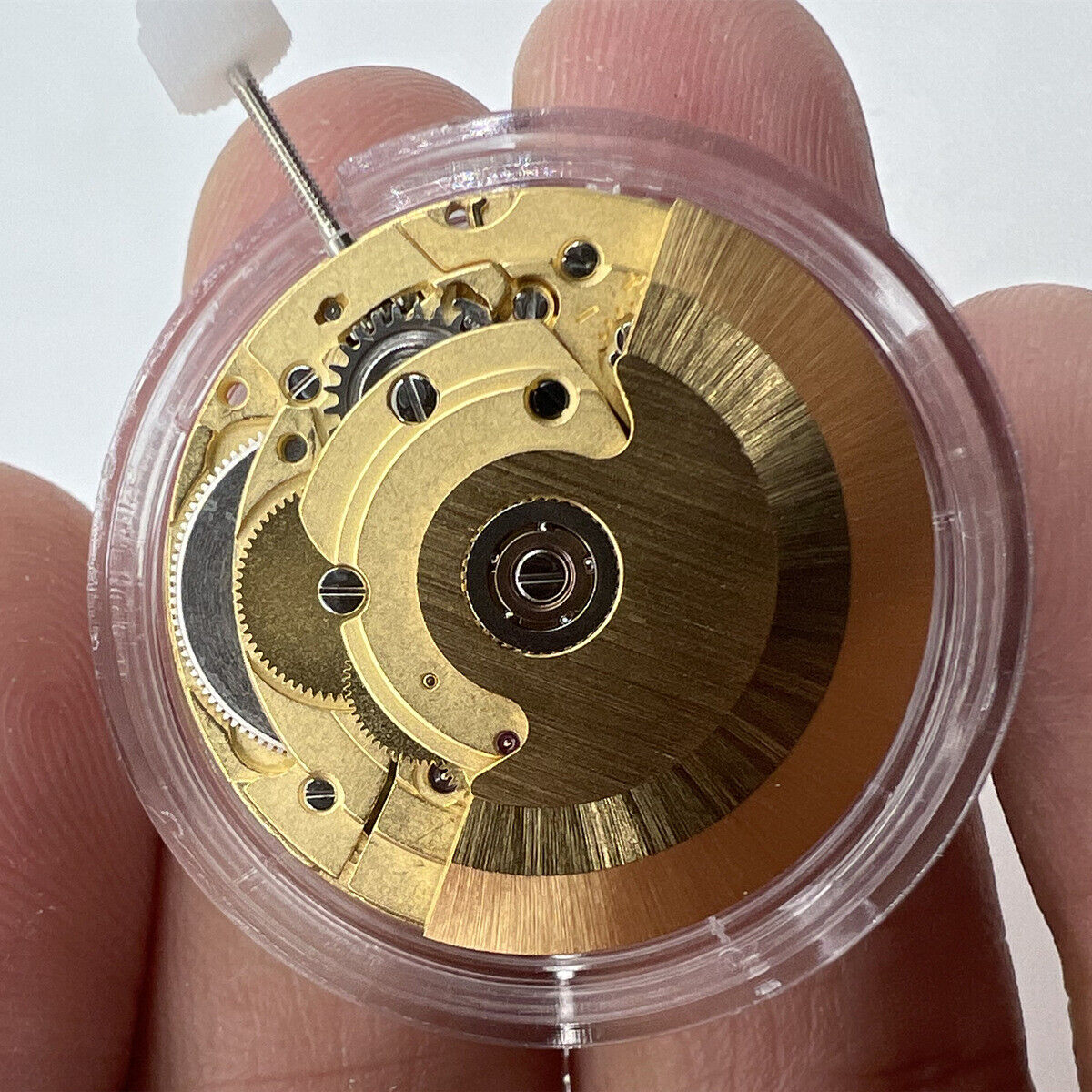 Hangzhou HZ6460 mechanical watch movement with date display at 3 o'clock, ETA2836 compatible replacement part.