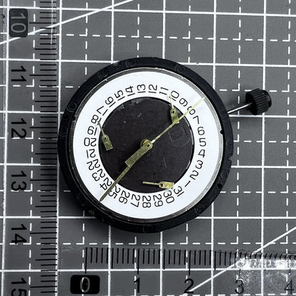 Quarzuhrwerk ETA G10.711 mit 6 Zeigern und Datum bei 4 Uhr, Ersatz f�r G10.712 Uhrwerk.