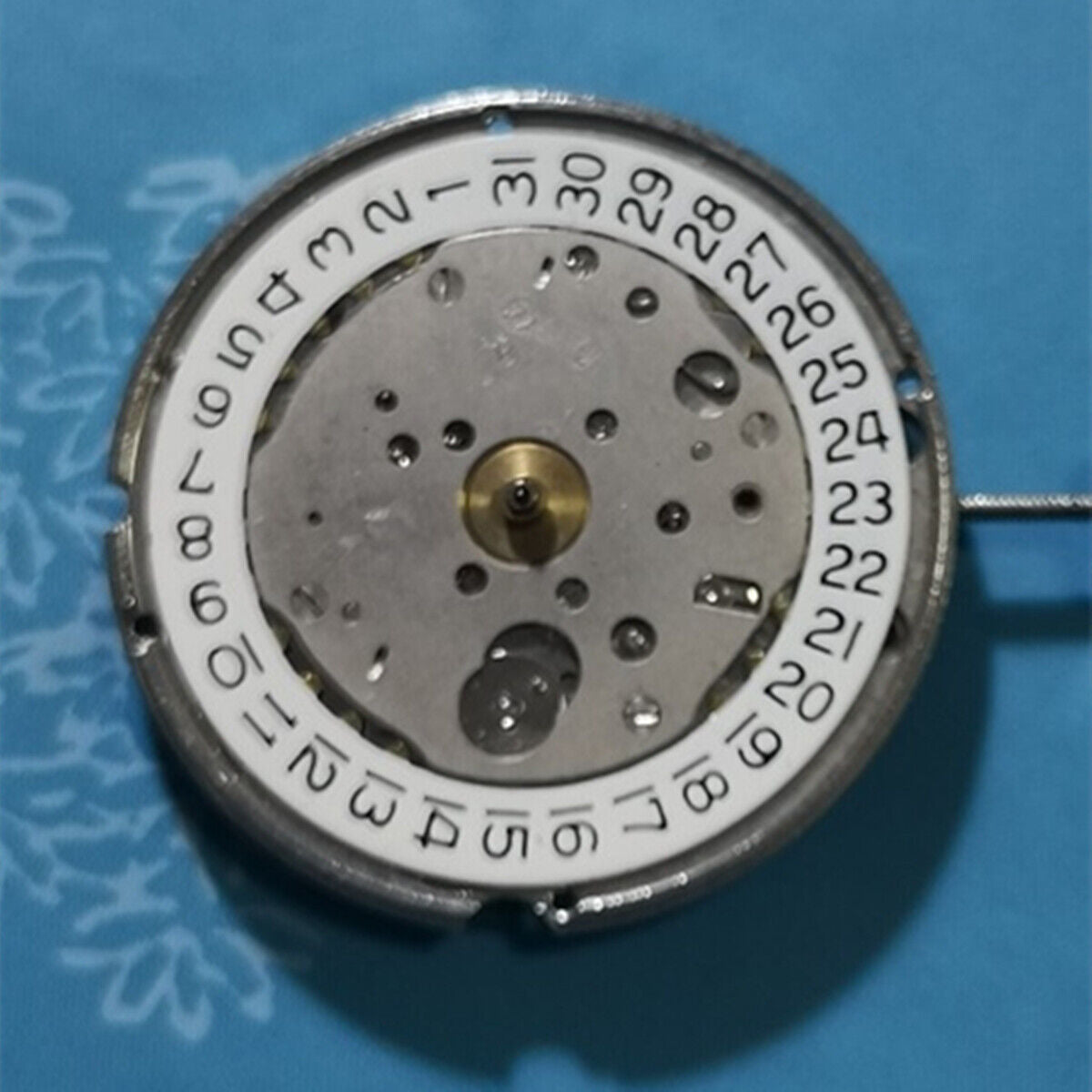 ETA963.116 Swiss Made quartz movement with single calendar at 3, precision watch repair part.