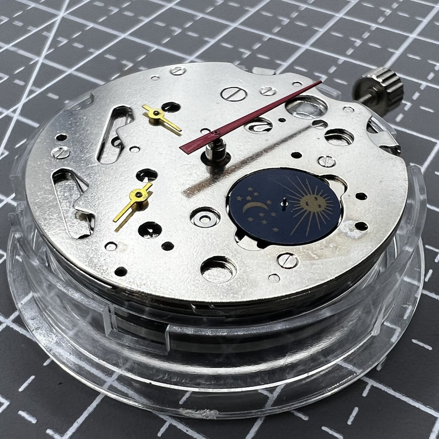 Seagull ST16 automatic watch movement showing precise craftsmanship and durable mechanical design.