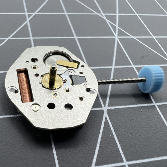 Swiss H5 Ronda 762 quartz watch movement with high canon pinion, 5.8mm, precision timepiece component.