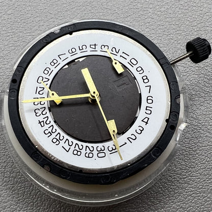 Schweizer ETA G10.712 Quarzuhrwerk mit drei Zeigern und Datumsanzeige, Ersatz f�r G10.711 Modelle