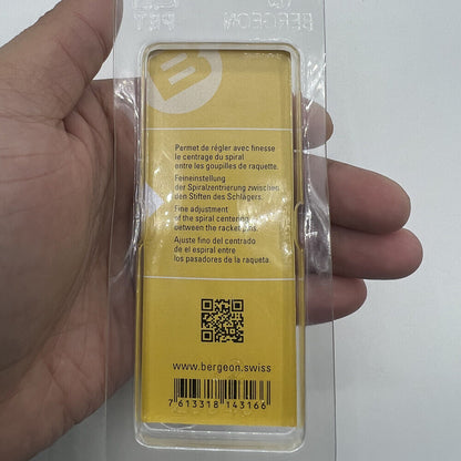 Bergeon 31081-TETC precision screwdriver for ETACHRON piton adjustments in watch repair.