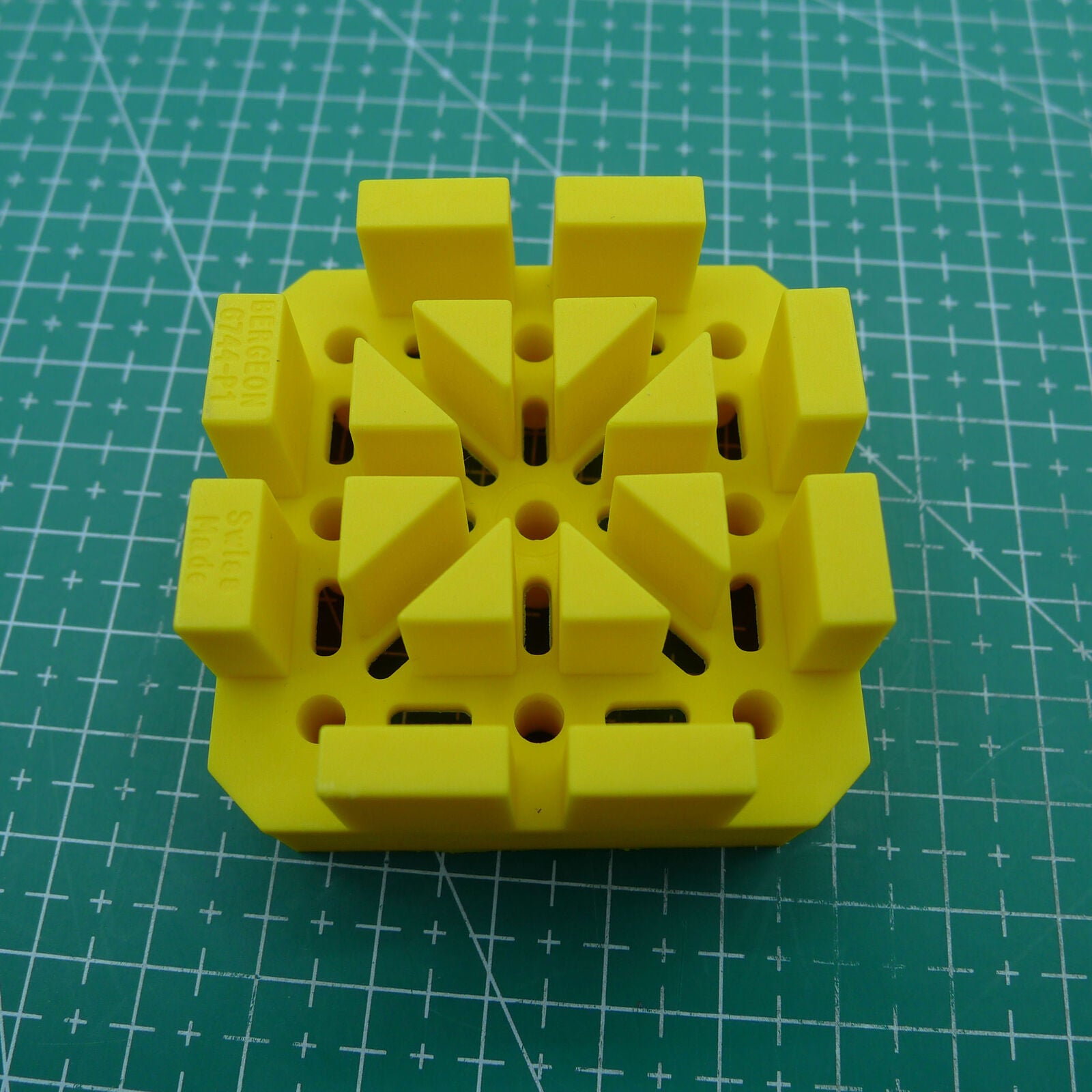 Bergeon 6744-P1-S flexible watch bracelet holder securely supports watches during repairs.