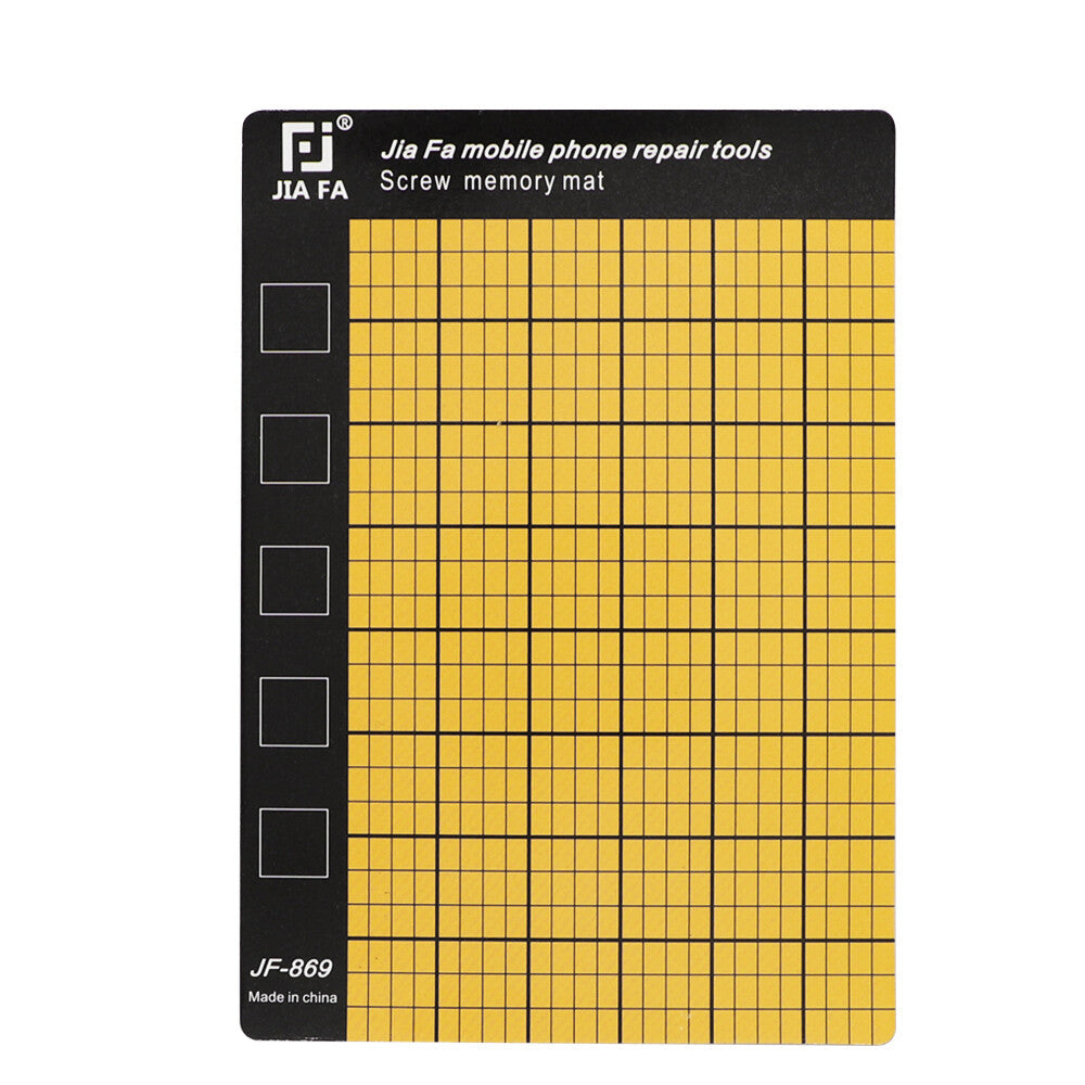 Tapis de mémoire magnétique pour vis, mini-tableau de travail pour montre, outil de réparation de téléphone portable
