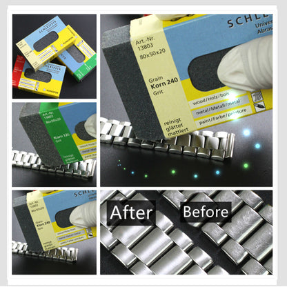 Klingspor Deutschland Schleifklotz polishing tool for watch accessories, model #5444-KL, precision cleaning aid.