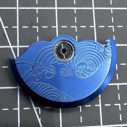 Blue Modified Auspicious Cloud Rotor Oscillating Weight for Movement NH35 NH36