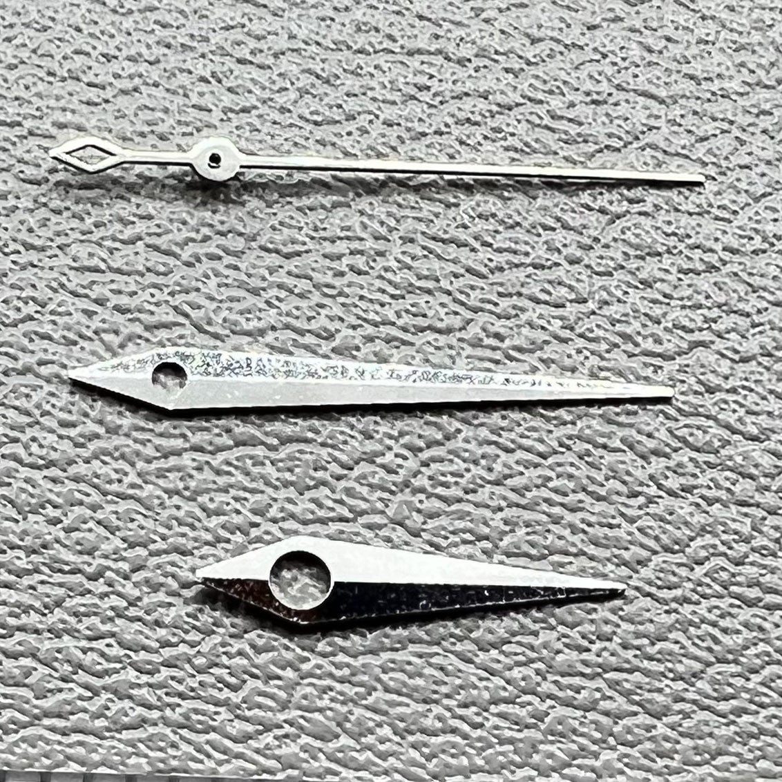 2 Stück Silberfarbene Cocktail Uhrenzeiger Ohne Leuchtkraft Für NH35 36 38 70 72