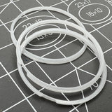 White Cushion Mount Spacer Ring Fixing Ring for 7009 Movement Watch Dial