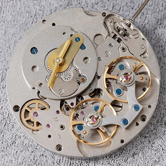 Silver China Made Multifunctional Automatic Mechanical Movement Double Flywheel