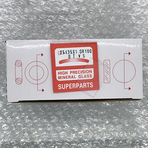Recutting Glass-dome TV Sheet Watch Glass Extra White Grade 6 Radius 30PCS/Pack