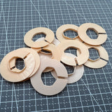 12 PIECES 4 Ligne Sizes Movement Case Spacer Casing Ring Holder #AC-676-6X8