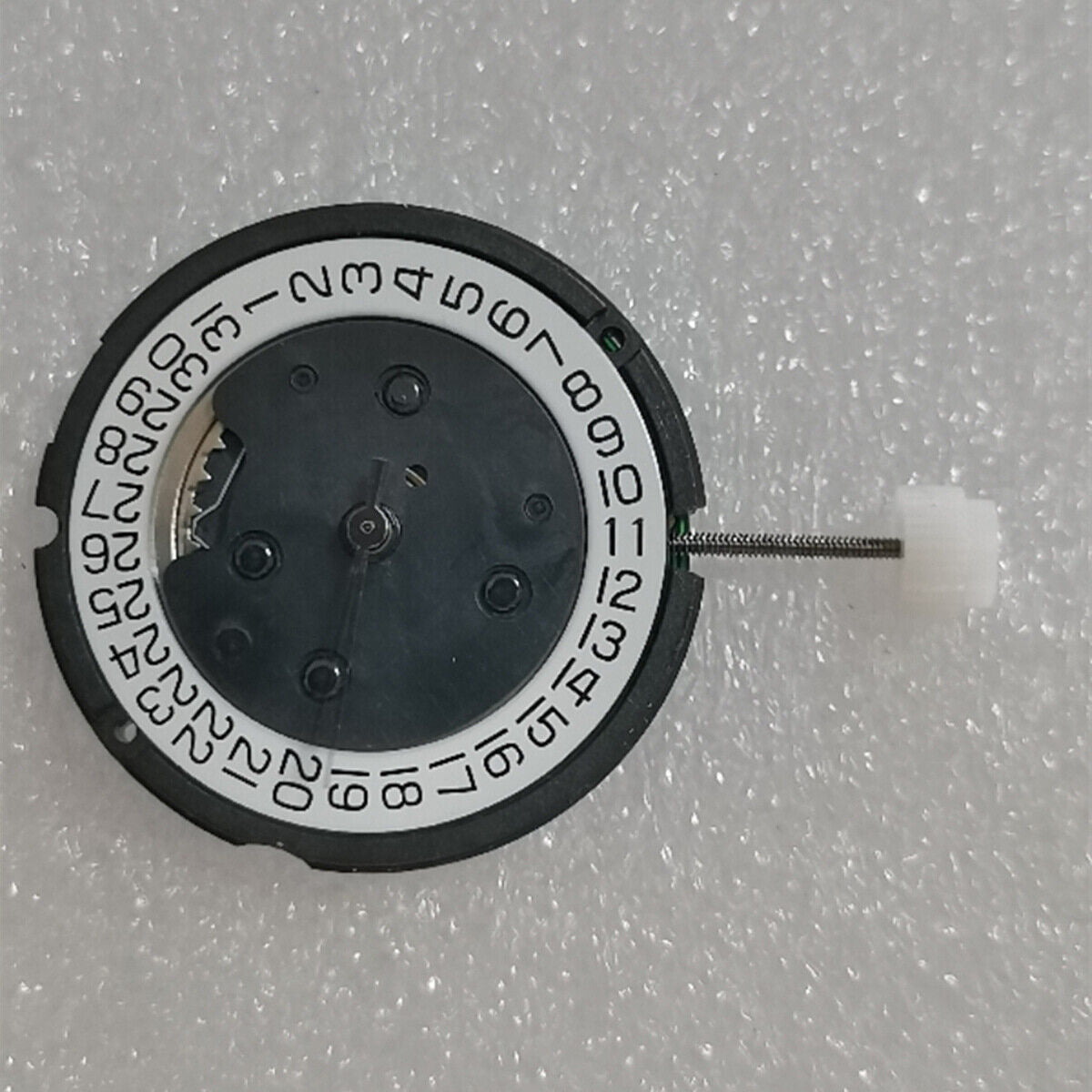 ETA804.192 Swiss Made quartz movement with single calendar at 3, for watch repair parts.