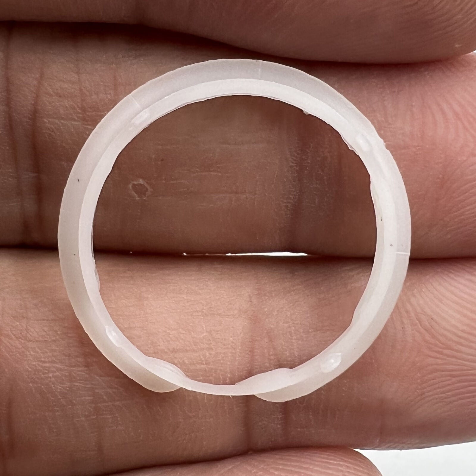 Watch case cushion mount spacer ring designed for ETA955.414 movement, durable replacement part.