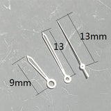 Arrow Shape Silver Trim 13mm Watch Hands for Miyota 2315 2035 2036 2115 2305