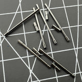 AB-638NTWP Stainless Steel Notched Tube with Pins for Watch Bands 60pcs/Box