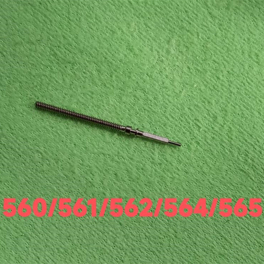 Omega watch winding stem spare part, compatible with models 560 561 562 564 565, precision fit.