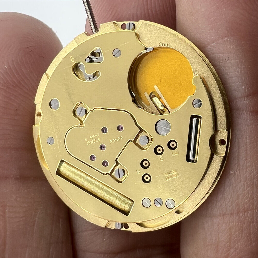 Ronda 1015 Swiss quartz watch movement for precise timekeeping in watch accessories