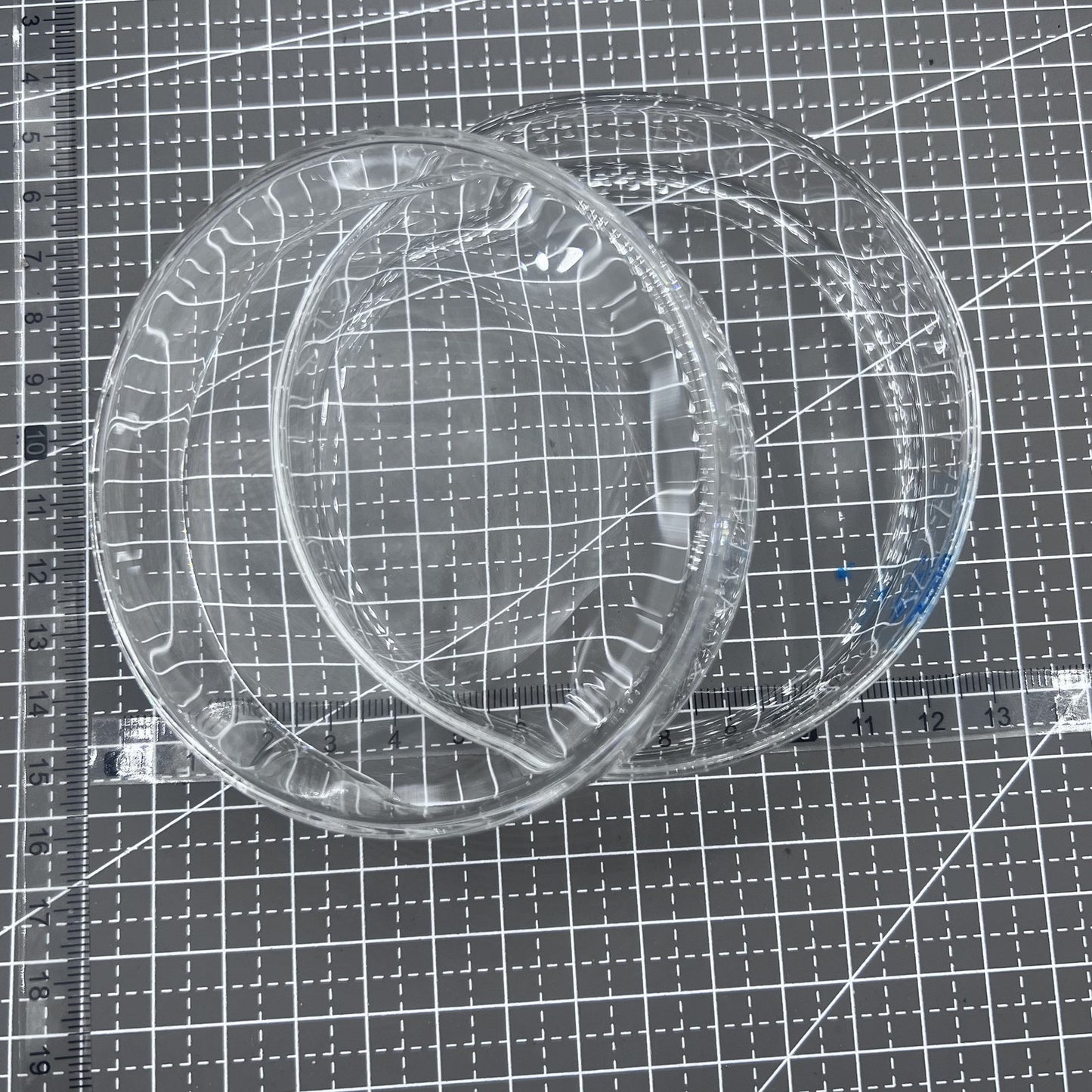 Uhr �ltank aus Glas 90mm von, auslaufsichere Abdeckung f�r Benzin-Werkzeugpflege