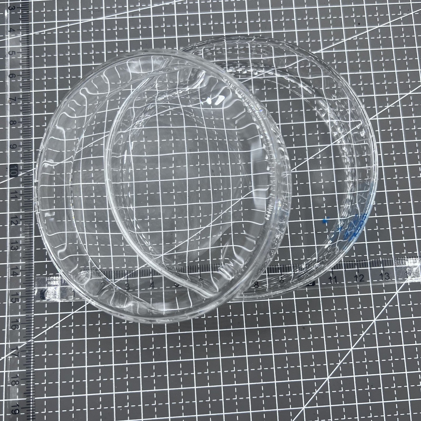 Uhr �ltank aus Glas 90mm von, auslaufsichere Abdeckung f�r Benzin-Werkzeugpflege