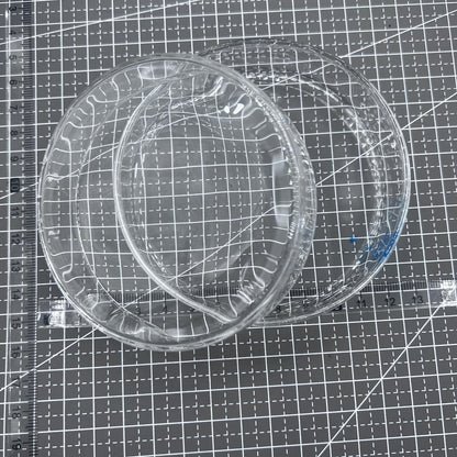 Uhr �ltank aus Glas 90mm von, auslaufsichere Abdeckung f�r Benzin-Werkzeugpflege