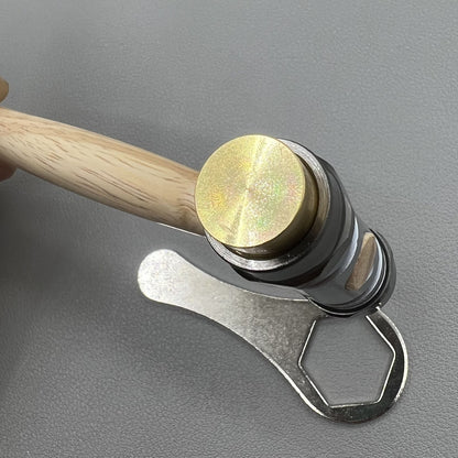 Bergeon Hammer 30417 Swiss Werkzeug mit austauschbaren Messing und