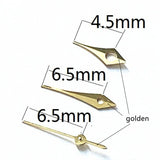 6.5mm Pointed Golden Trim Watch Hands for Miyota 2315 2035 2036 2115 2305