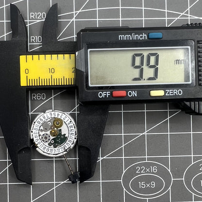 Swiss ETA 204.911 mechanical watch movement by ETA with automatic winding for accurate timekeeping.