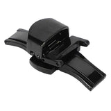 Black Watch Strap Buckle Watch Clasp Stainless Steel Double Push Button